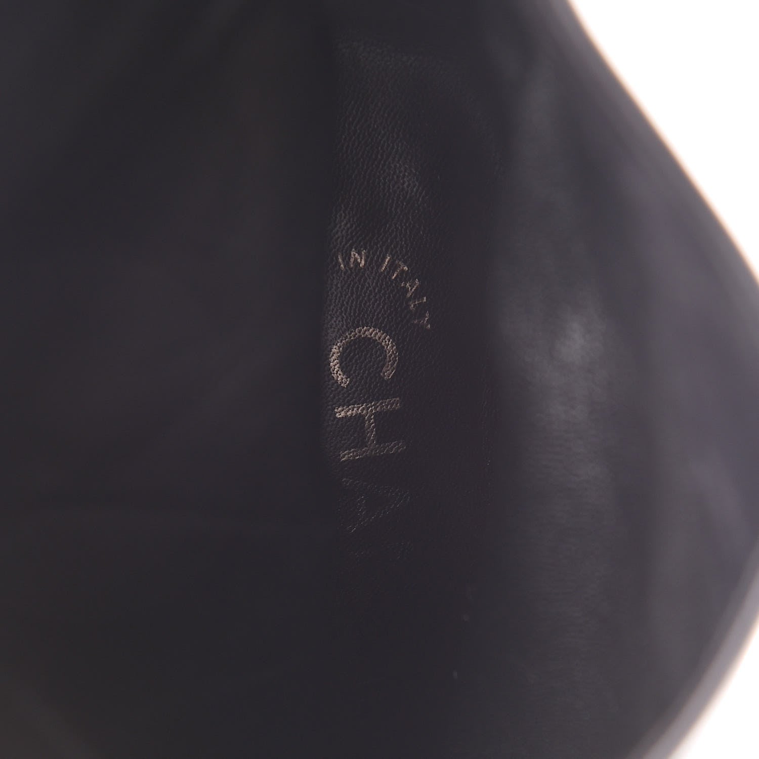 Chanel Calfskin Quilted Cap Toe Boots 40.5 Black 9 of 9
