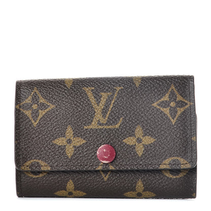 Louis Vuitton Monogram 6 Key Multicles Holder Fuchsia 1 of 7