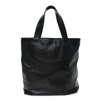 Chanel Lambskin CC Embossed Tote Black 1 of 11