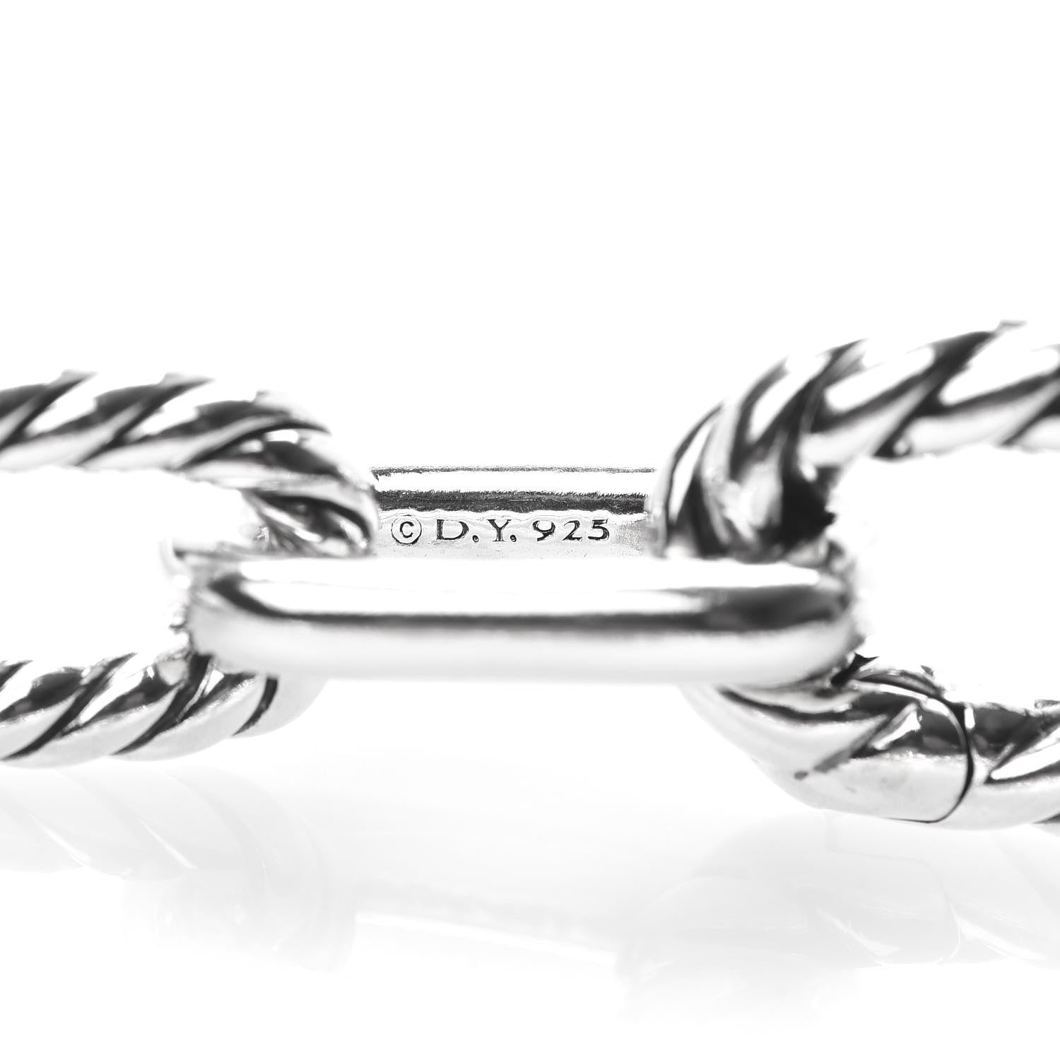 David Yurman Sterling Silver 11mm Madison Chain Bracelet 4 of 4