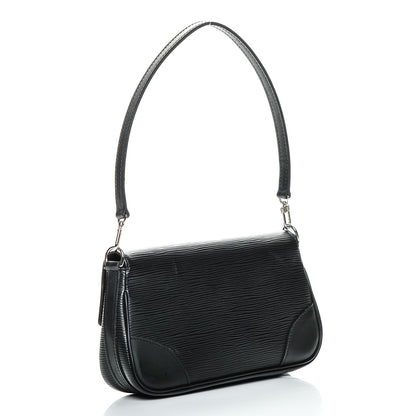 Louis Vuitton Epi Segur Pochette Black 3 of 6