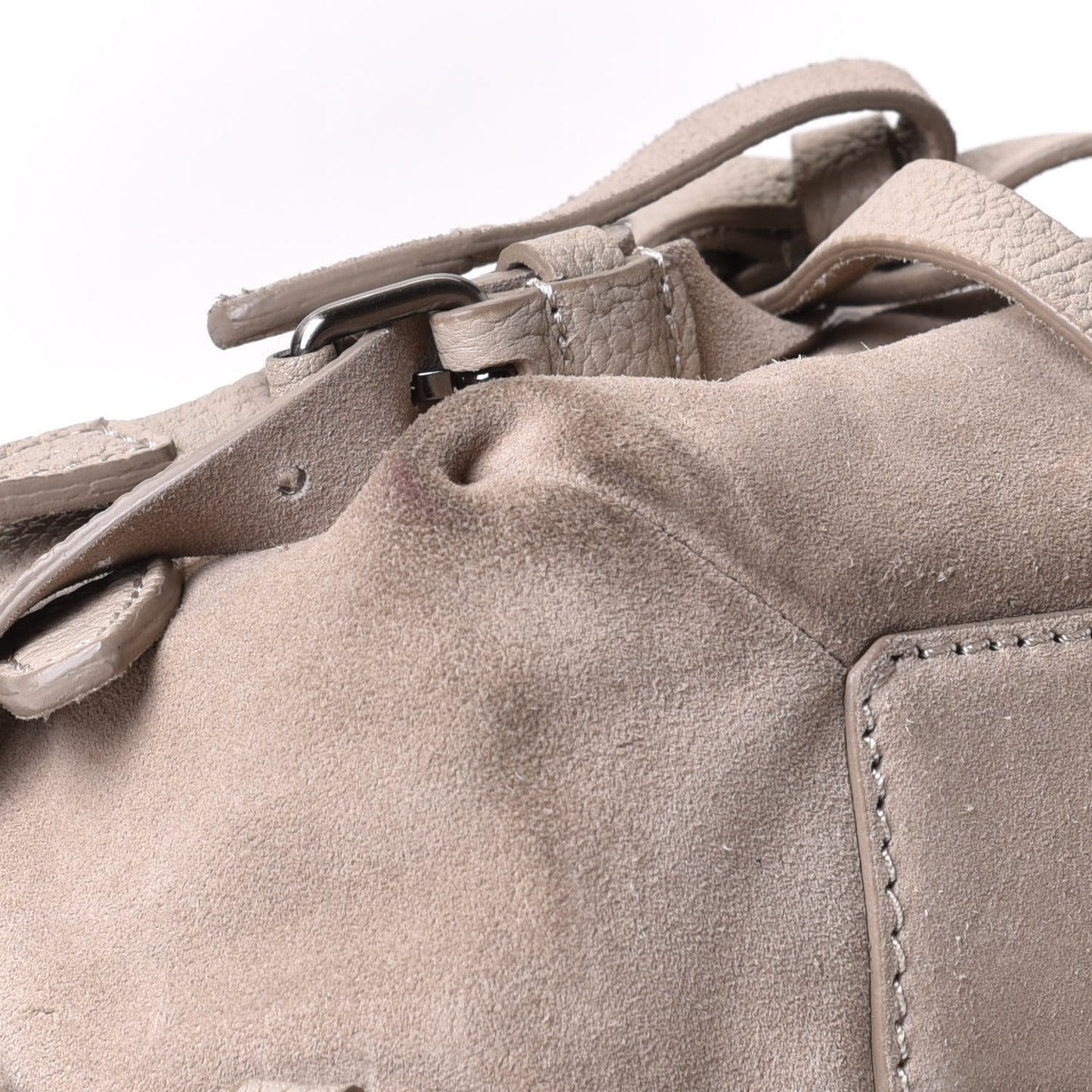 Suede Kirsten Satchel Grey