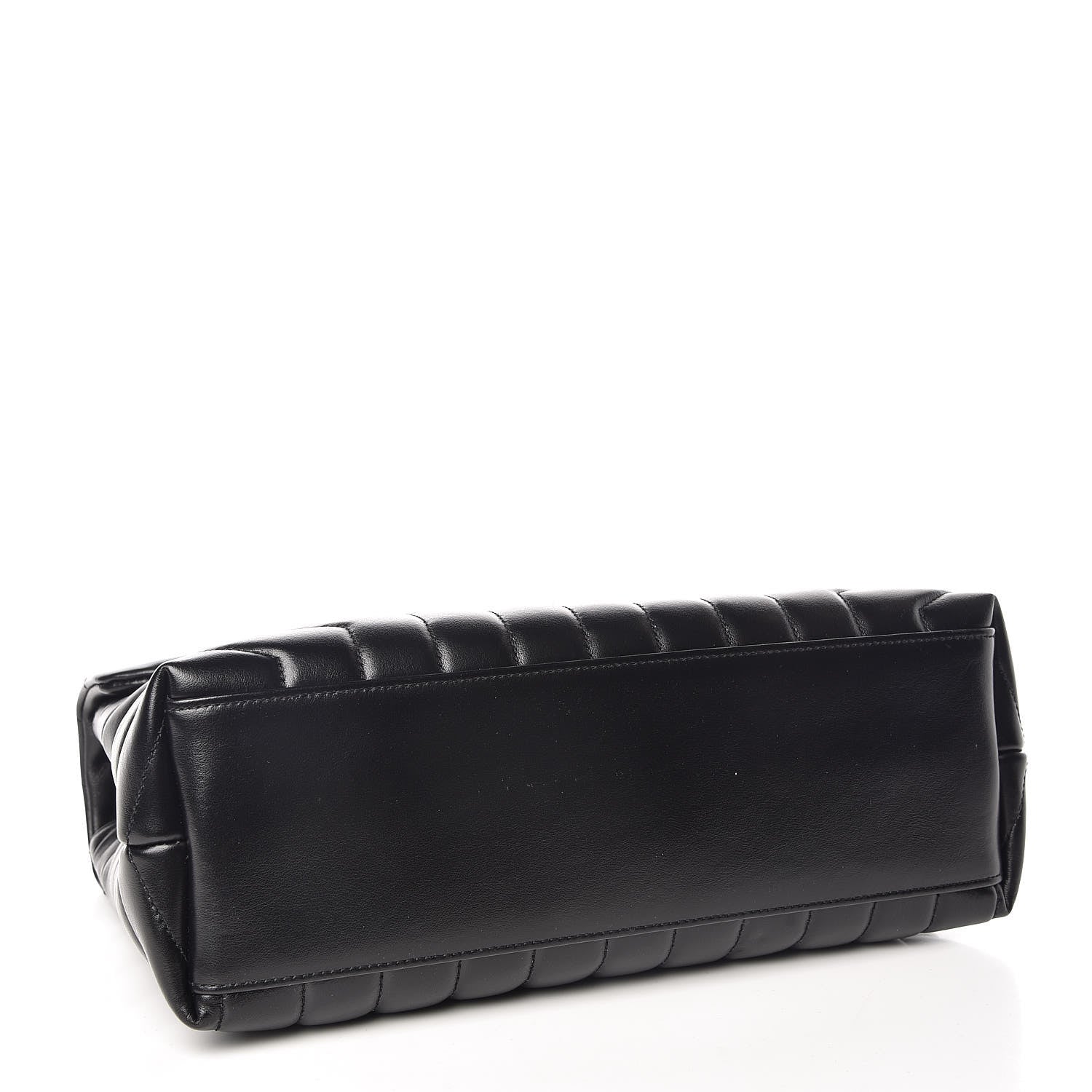 Saint Laurent Calfskin Y Quilted Monogram Medium Loulou Chain Satchel Black 5 of 12