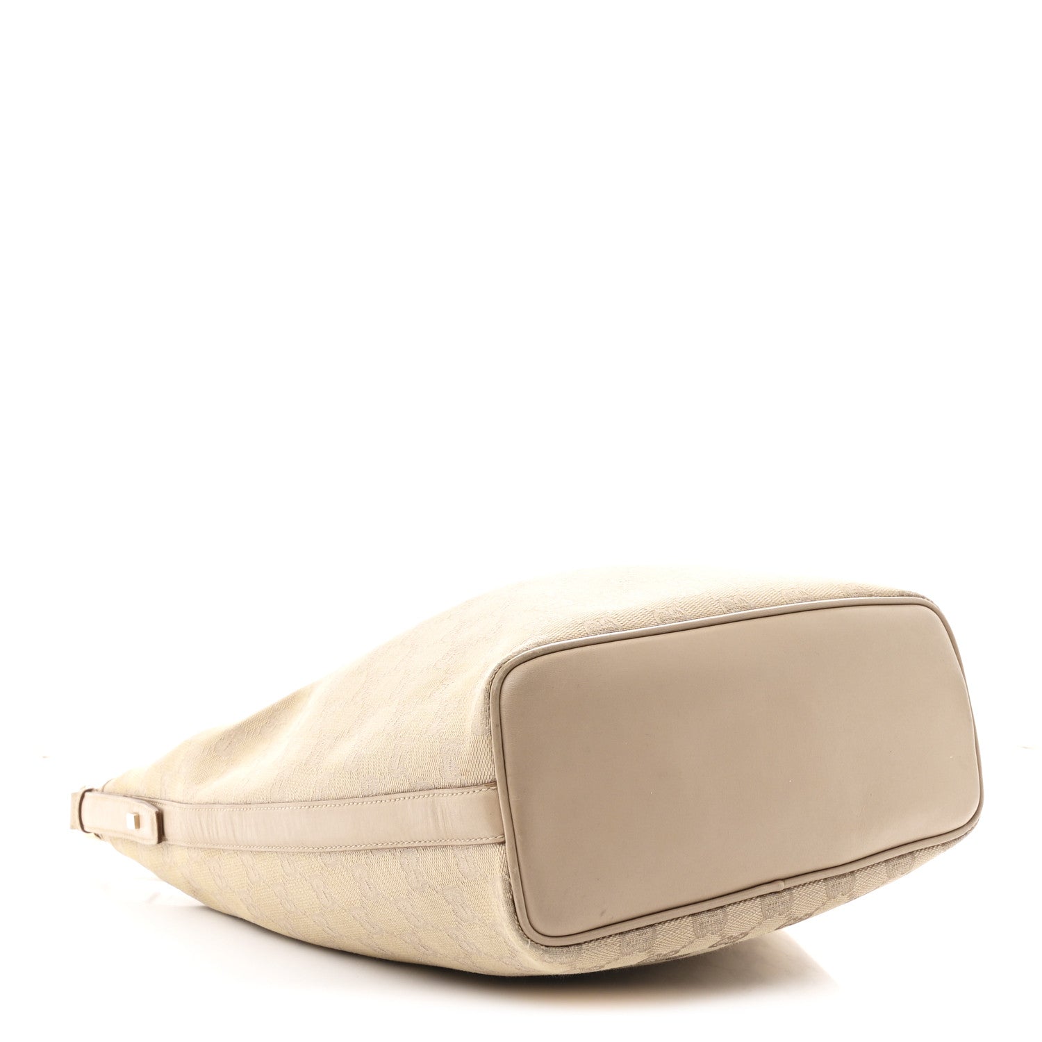 Gucci Monogram Hobo Beige 4 of 11