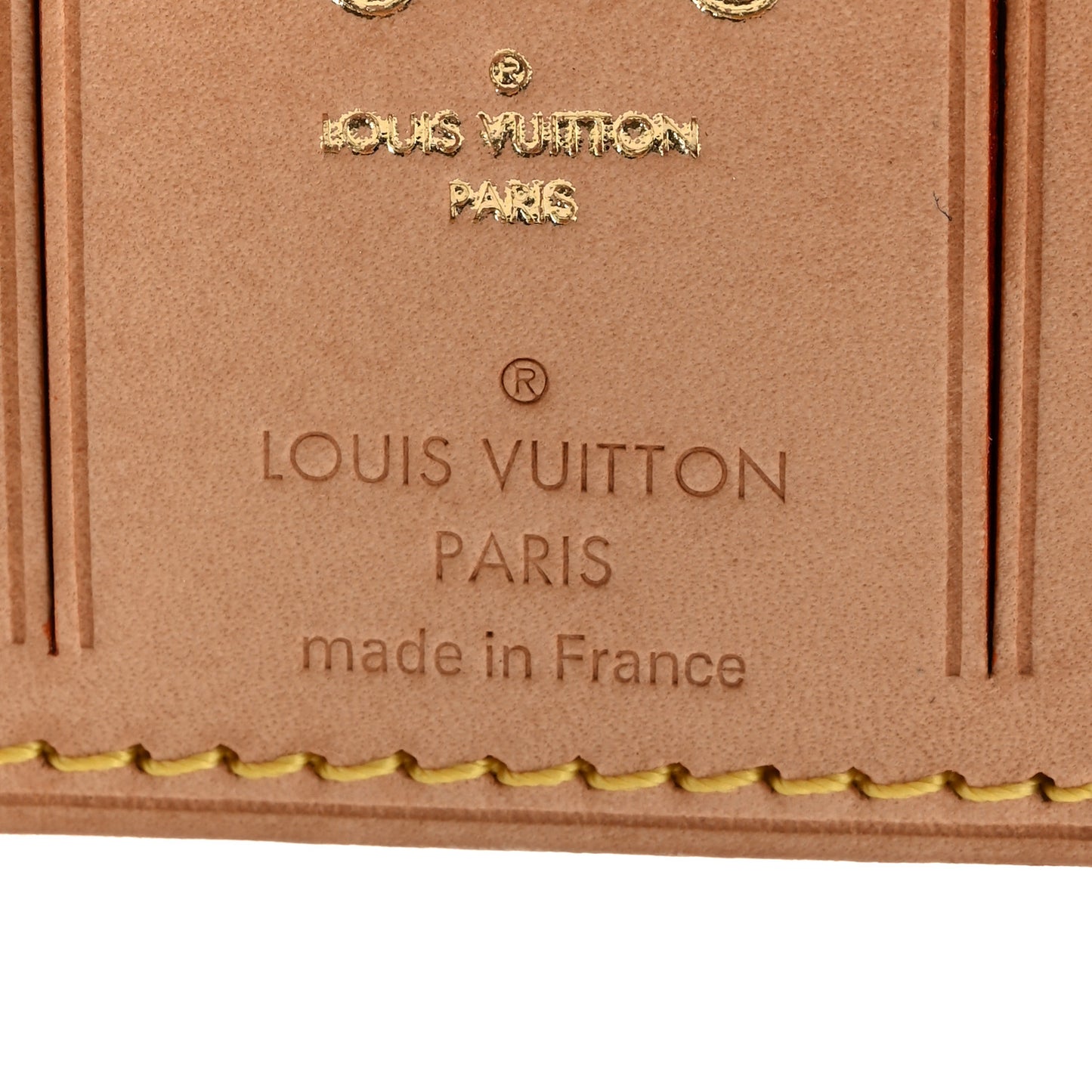 Vachetta Luggage Tag