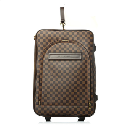 Louis Vuitton Damier Ebene Pegase 55 Rolling Luggage 1 of 9