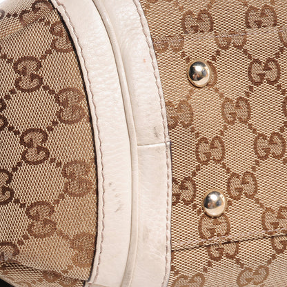Gucci Monogram Medium Bella Hobo Off White 8 of 8