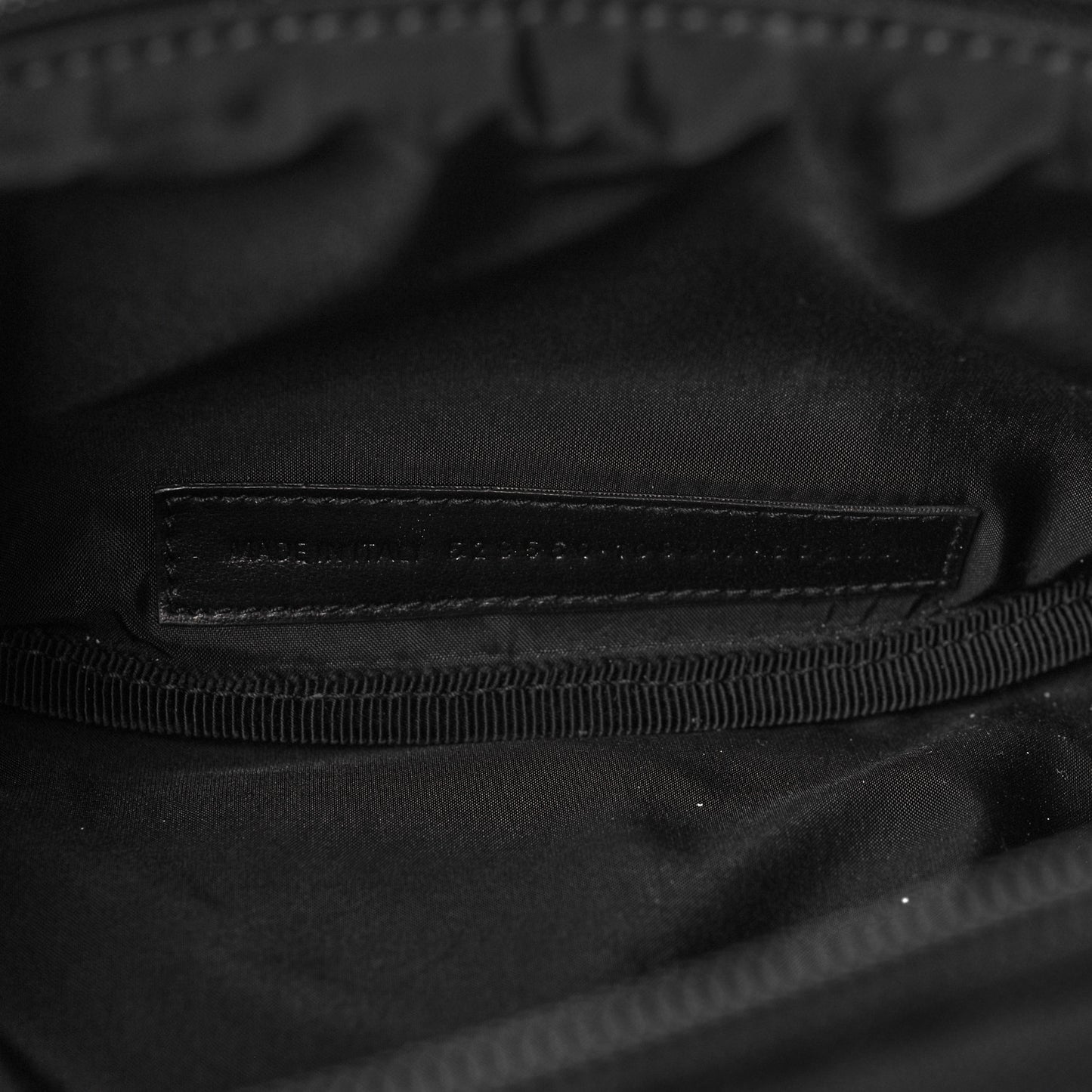 Nylon Canvas Panda Explorer Belt Bag Black
