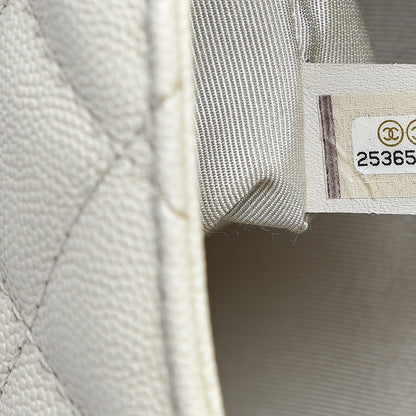 Chanel Caviar Quilted Medium Urban Companion Flap White 7 of 9