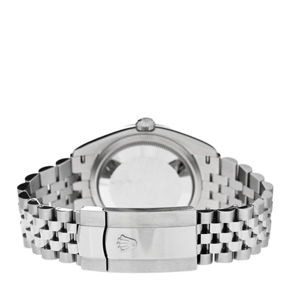 Rolex Stainless Steel 36mm Oyster Perpetual Wimbledon Datejust Watch Slate 126200 3 of 5