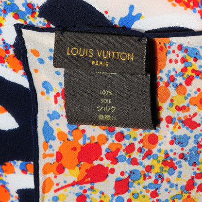 Louis Vuitton Silk Leo Spray Giant Square Piment 5 of 6