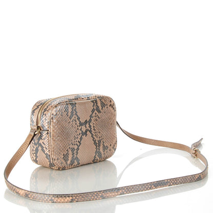 Gucci Metallic Python Small Soho Disco Bag Pink Pearl 3 of 7