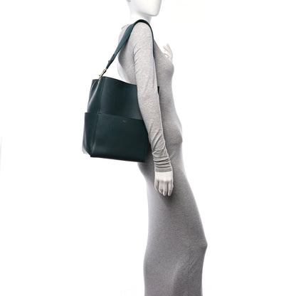 Celine Soft Grained Calfskin Sangle Bucket Bag Amazone 2 of 9