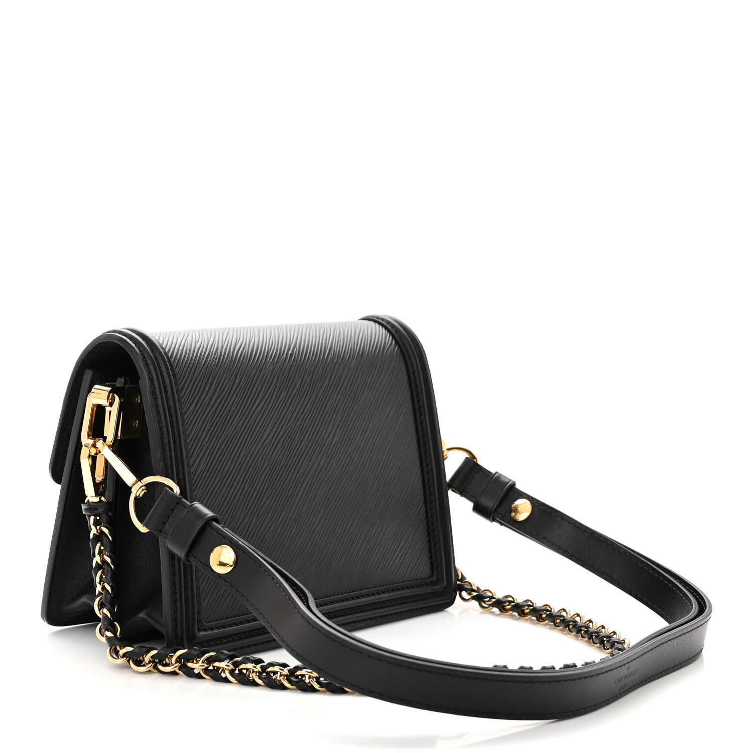 Louis Vuitton Epi Mini Dauphine Black 3 of 9