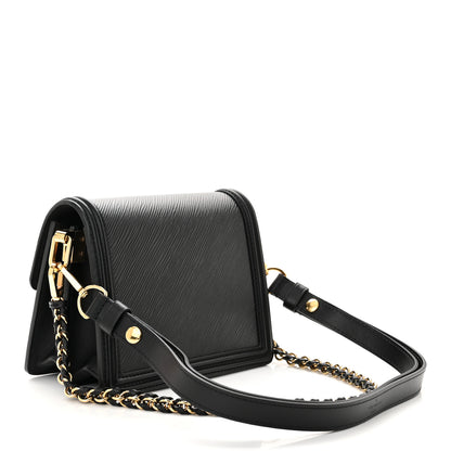 Louis Vuitton Epi Mini Dauphine Black 3 of 9