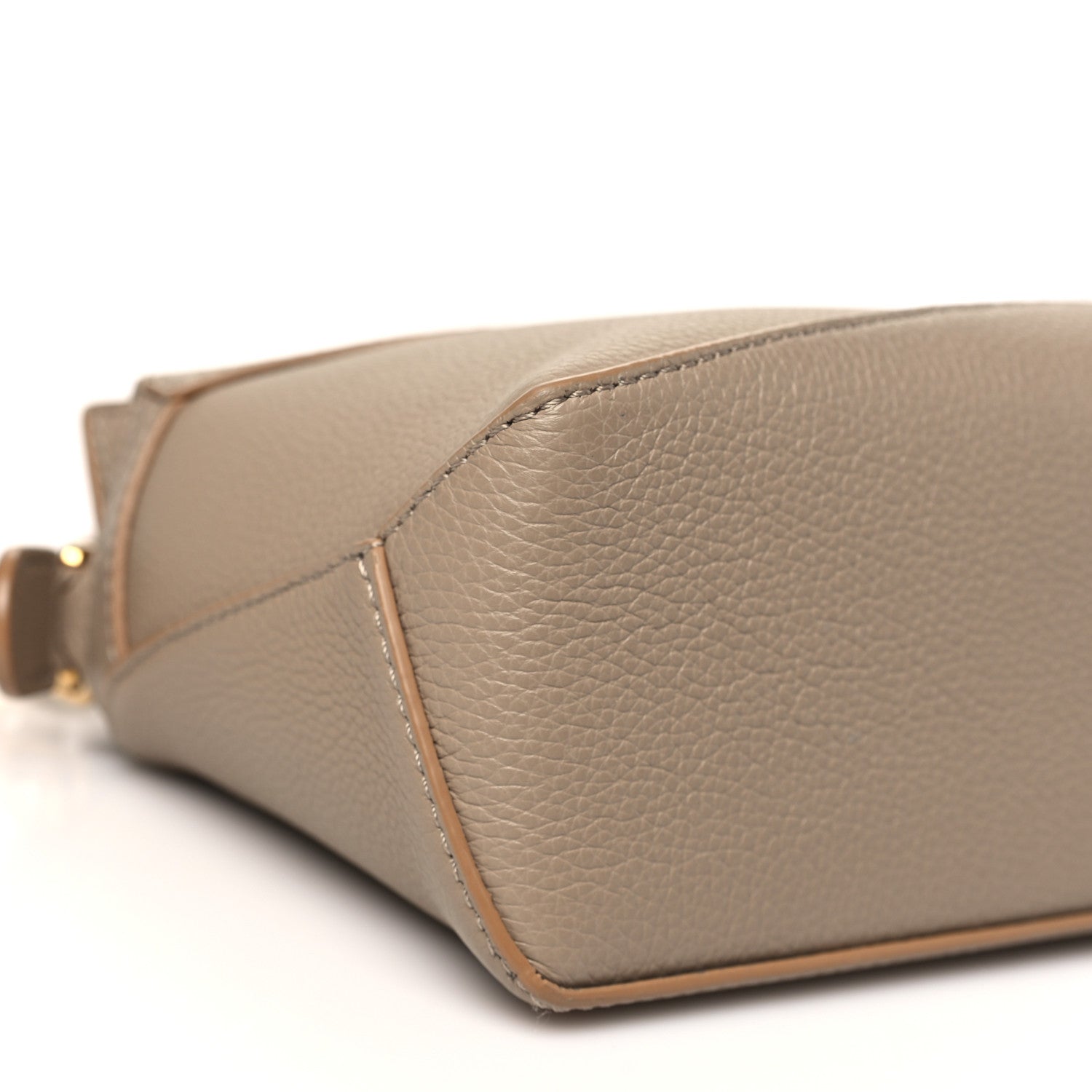 Loewe Soft Grained Calfskin Mini Puzzle Edge Bag Sand 8 of 10