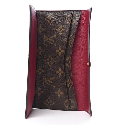 Louis Vuitton Monogram Josephine Wallet Fuchsia 4 of 5