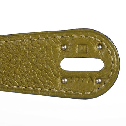 Hermes Taurillon Clemence Lindy 30 Vert Chartreuse 4 of 19