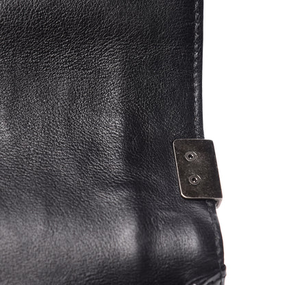 Chanel Calfskin Quilted Large Boy Flap Black 14 of 22