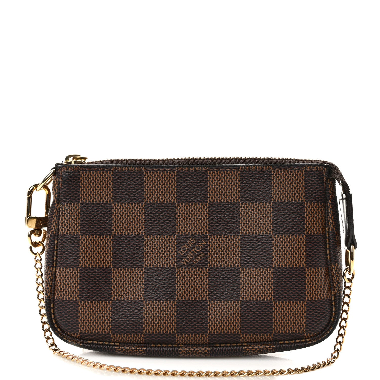 Louis Vuitton Damier Ebene Mini Pochette Accessories 1 of 7
