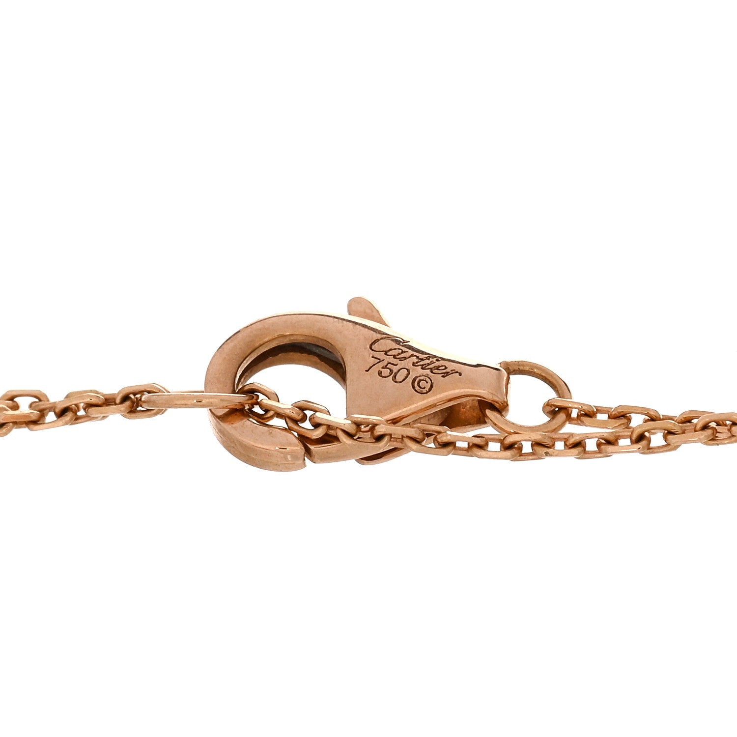 Cartier 18K Pink Yellow White Gold Trinity Bracelet 3 of 3