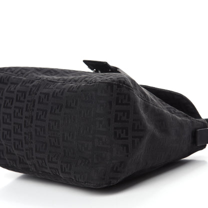 Fendi Zucchino Mama Baguette Black 7 of 10
