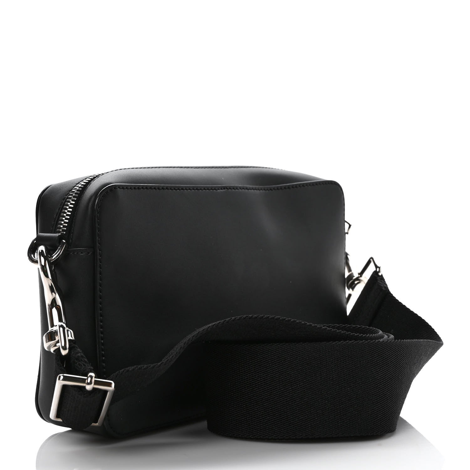 Valentino Garavani Calfskin VLTN Print Crossbody Bag Black 3 of 8