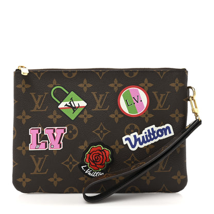 Louis Vuitton Monogram Travel Stickers City Pouch 1 of 6