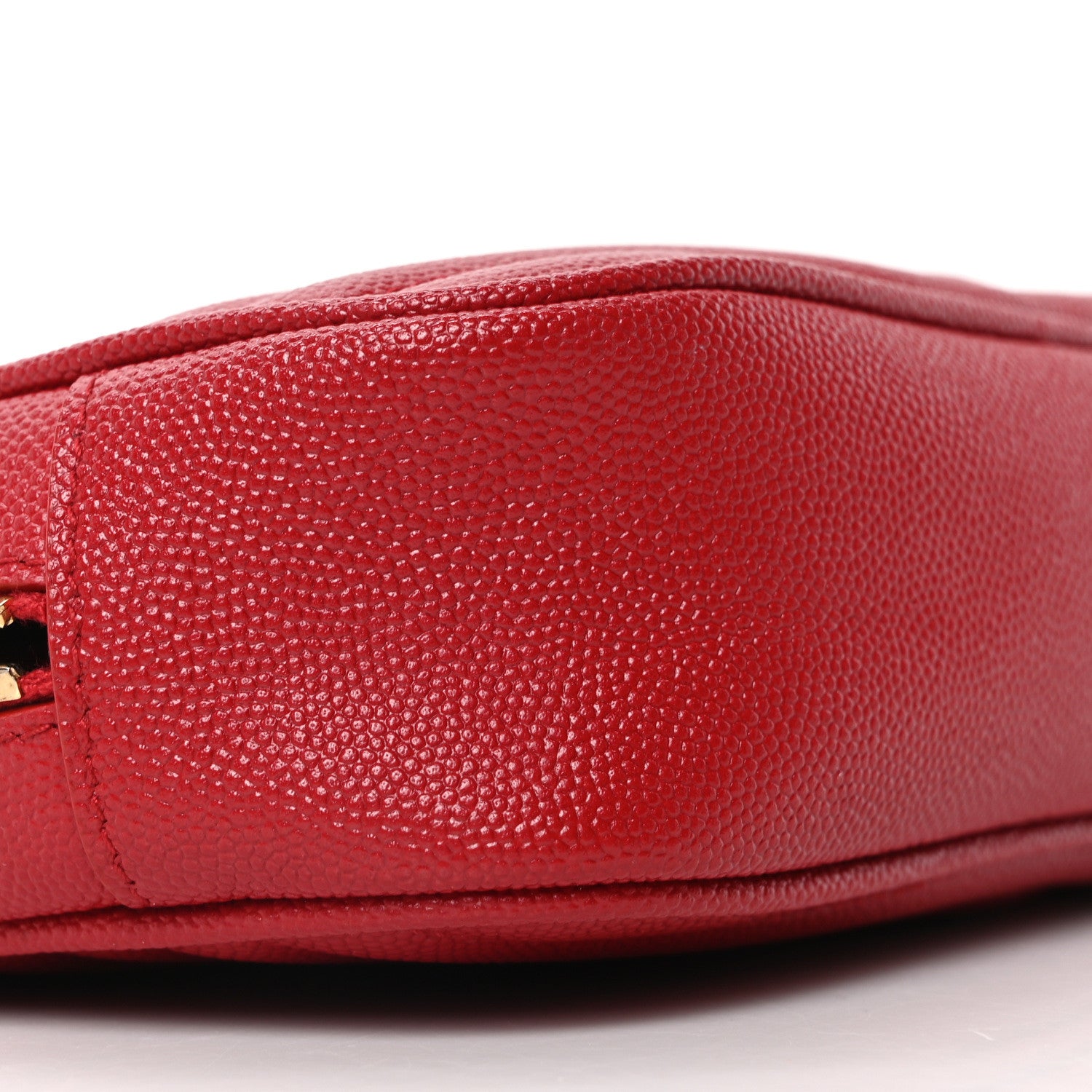 Saint Laurent Grain De Poudre Matelasse Monogram Mini Lou Camera Bag Opyum Red 9 of 10
