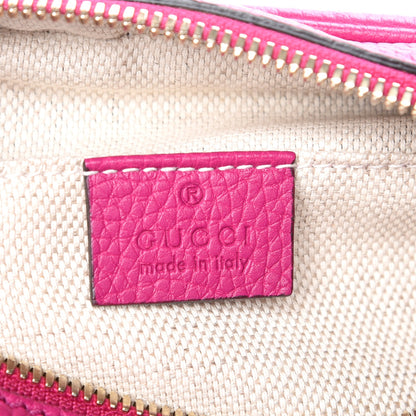 Gucci Cellarius Calfskin Small Soho Disco Bag Bright Bouganville 6 of 7