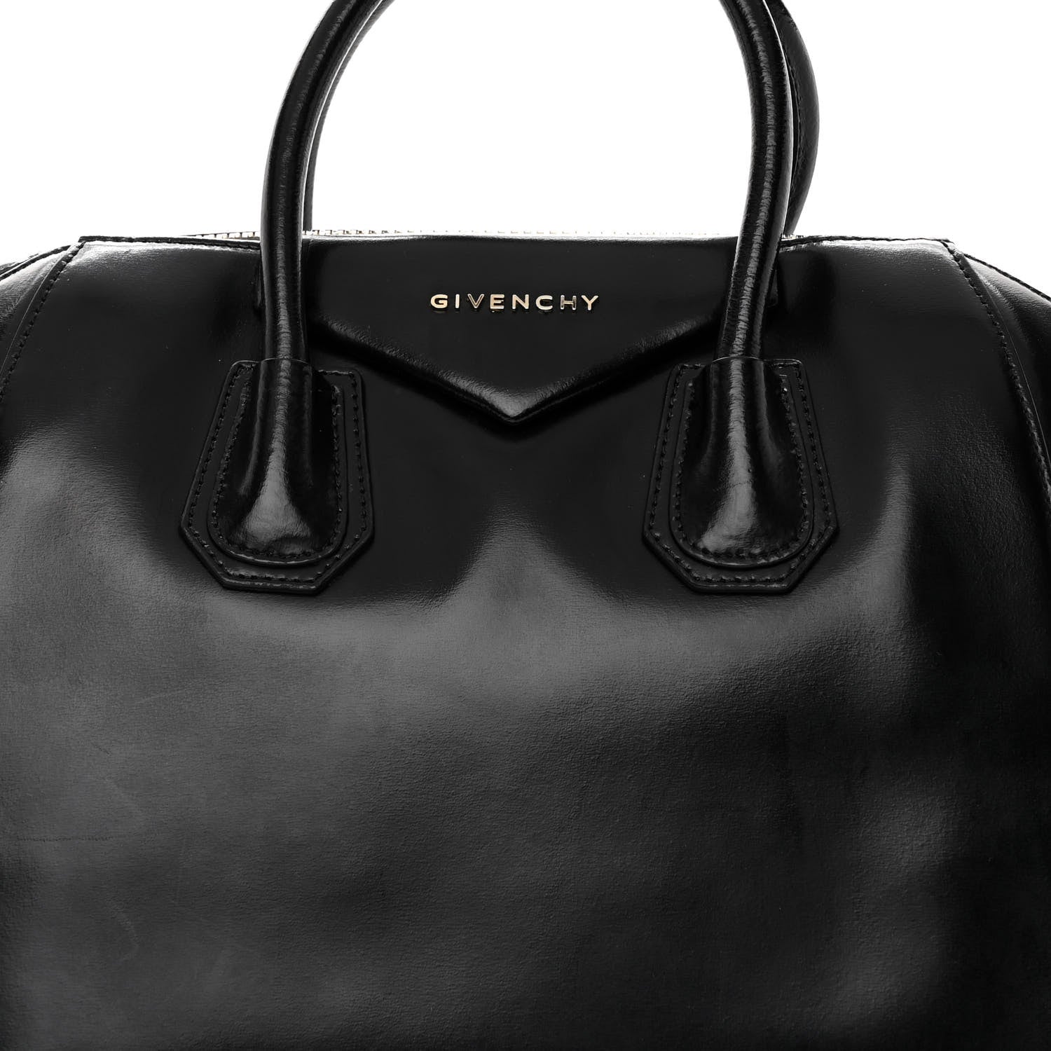 Givenchy Shiny Lord Calfskin Medium Antigona Black 8 of 18