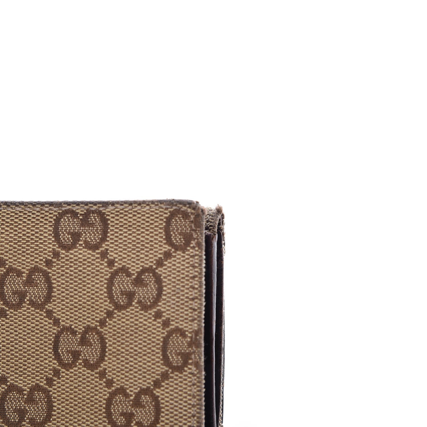 Gucci Monogram Hasler Continental Wallet Dark Brown 21 of 23
