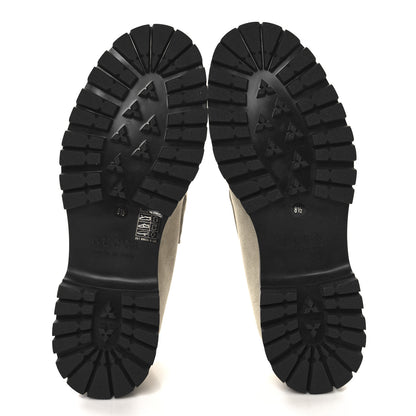 Gucci Suede Mens Horsebit Ankle Boots 8.5 Beige 6 of 10