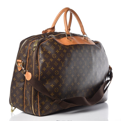Louis Vuitton Monogram Alize 2 Compartment Luggage Travel Bag 3 of 23