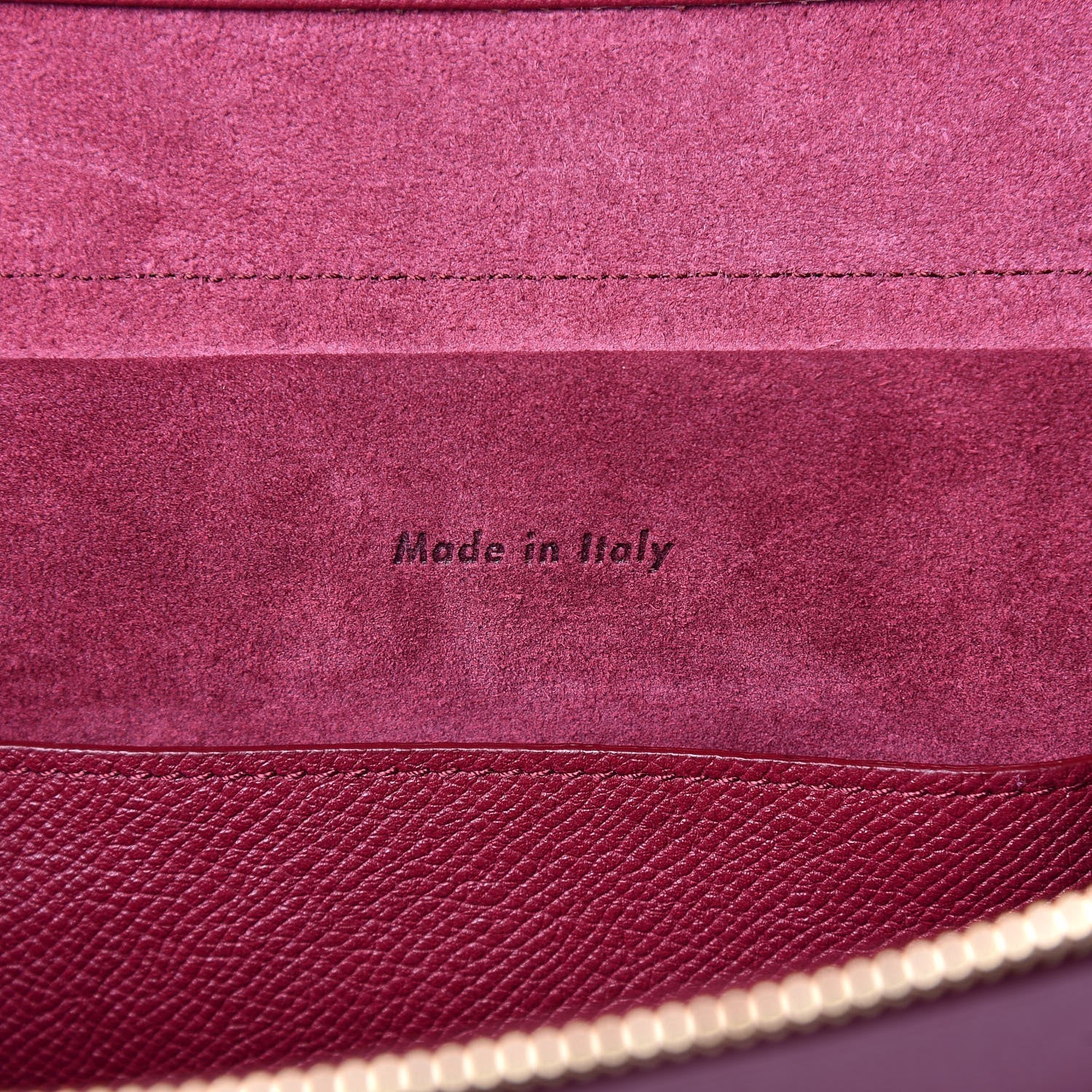 Celine Baby Grained Calfskin Micro Belt Bag Plum 8 of 11