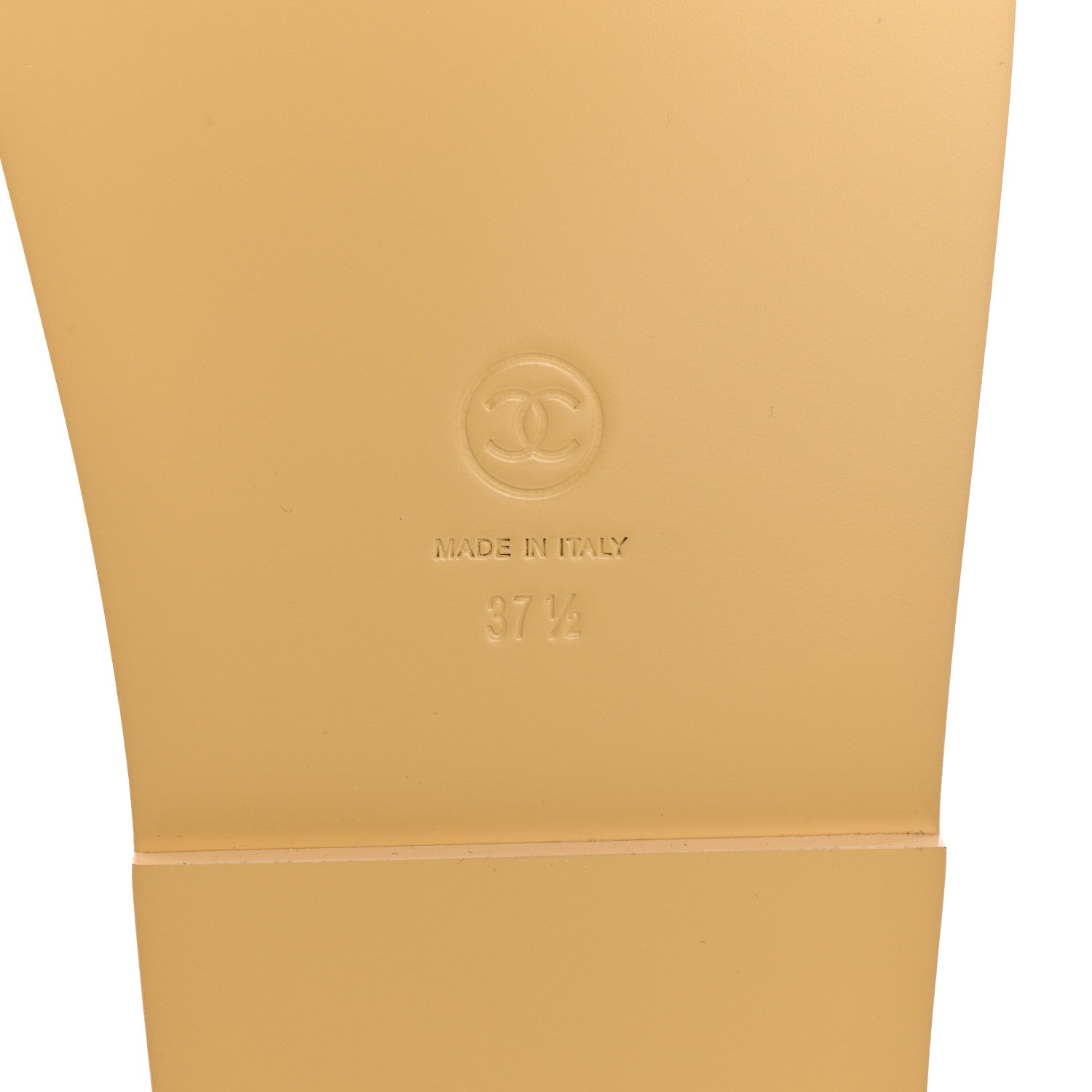 Chanel Braided Fabric Velcro Dad Sandals 37.5 Beige 7 of 8