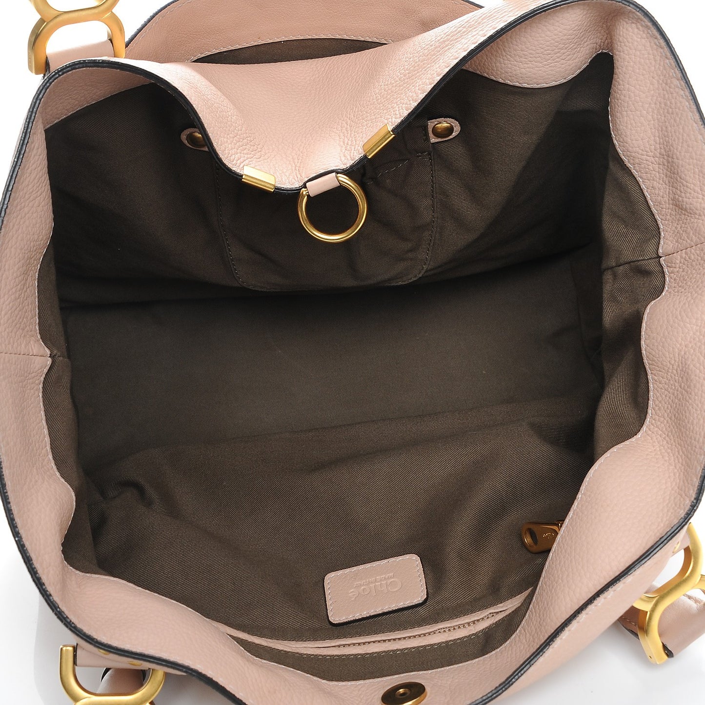 Calfskin Large New Marcie Tote Blush Nude