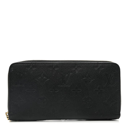 Louis Vuitton Empreinte Zippy Wallet Black 1 of 9