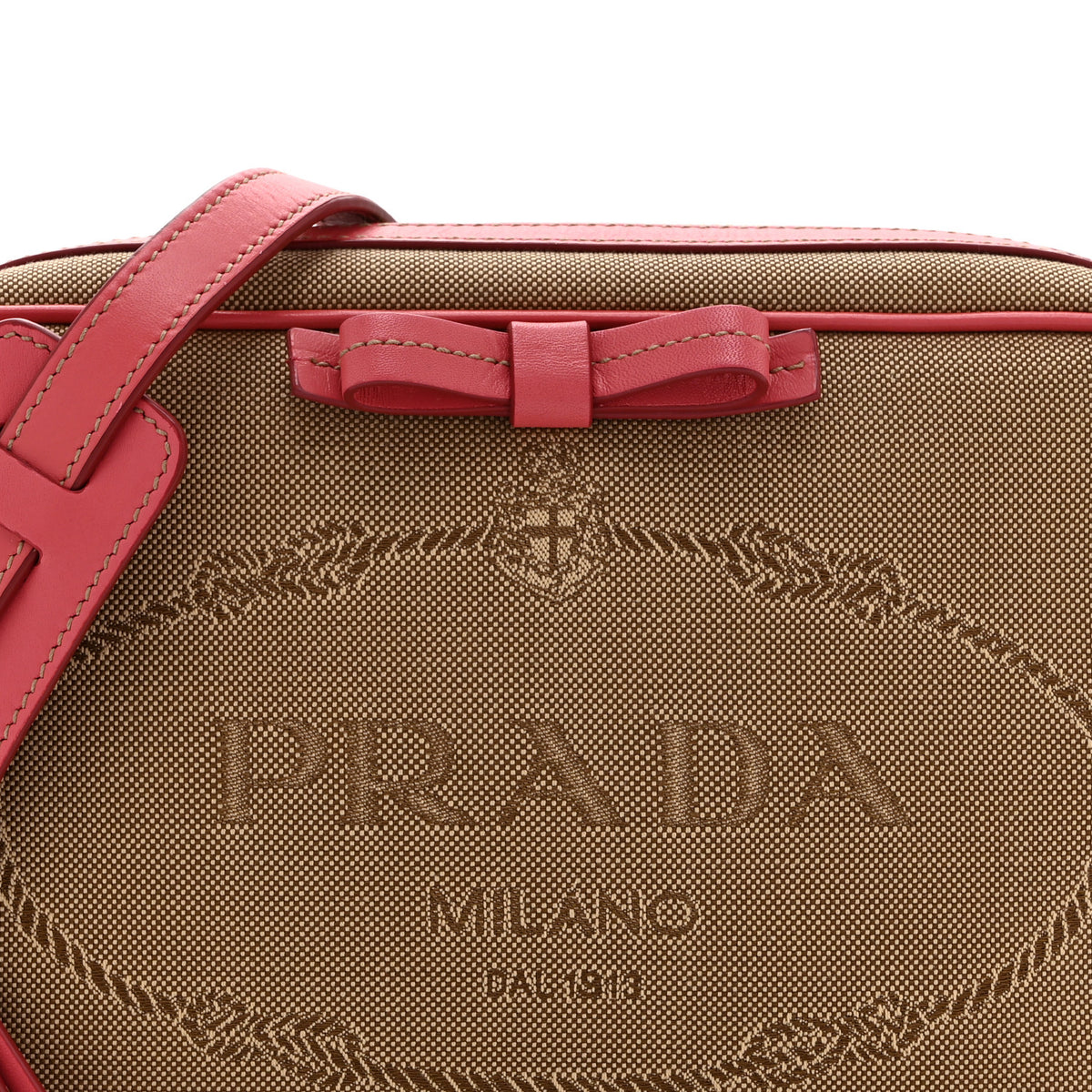 Jacquard Logo Camera Bag Corda Peonia