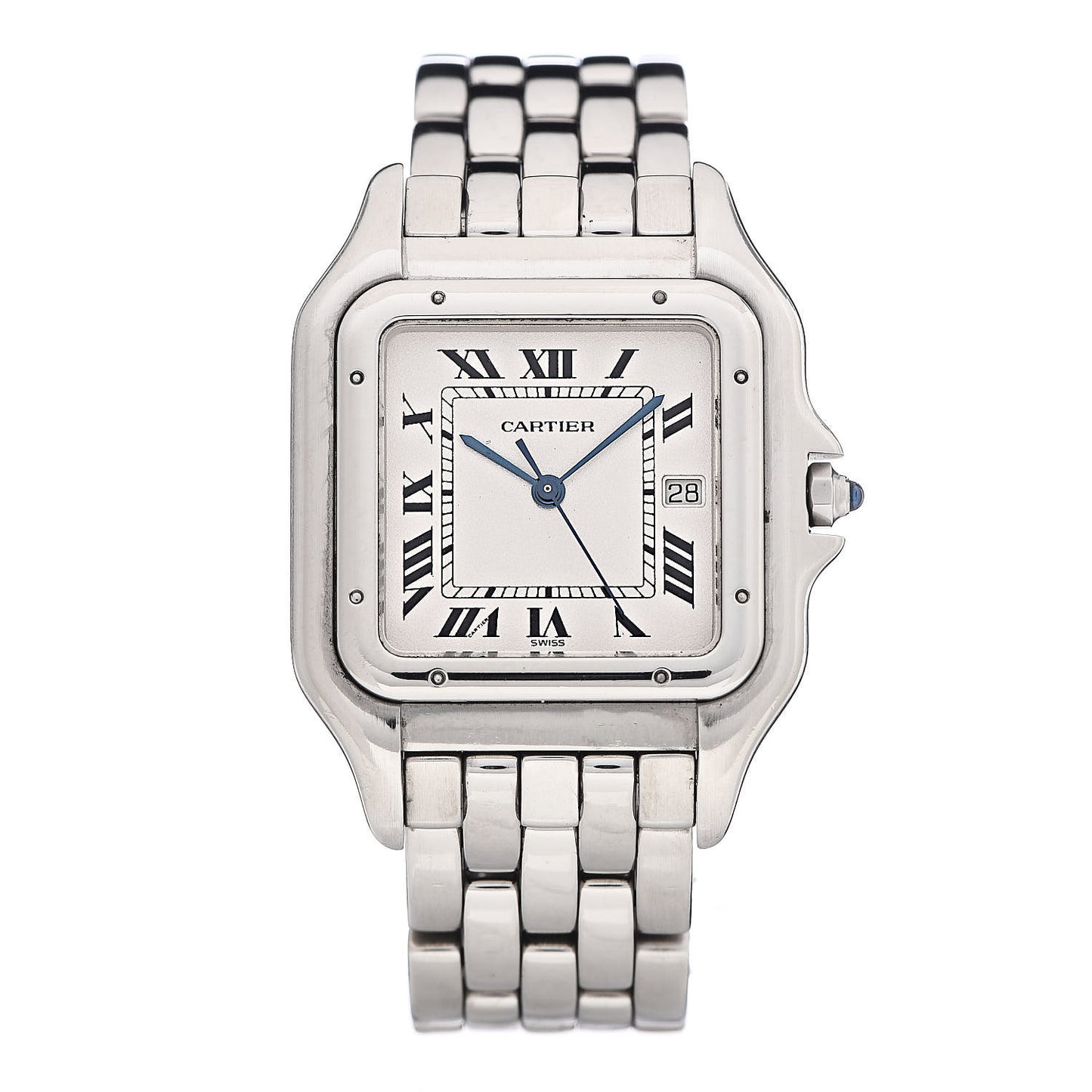 Stainless Steel 29mm Panthere Quartz Watch