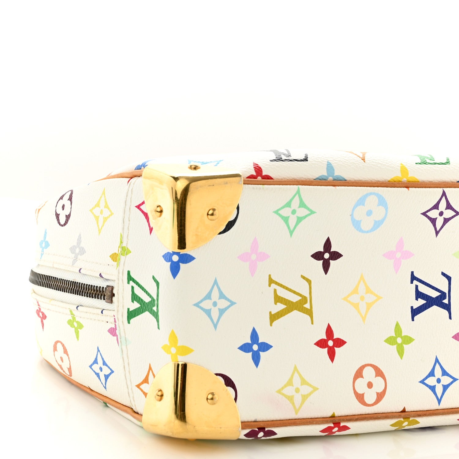 Louis Vuitton Monogram Multicolor Trouville White 8 of 9