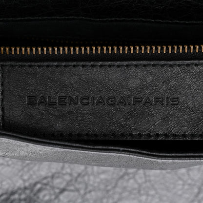 Balenciaga Agneau Classic Hardware Neo Folk Messenger Black 6 of 12