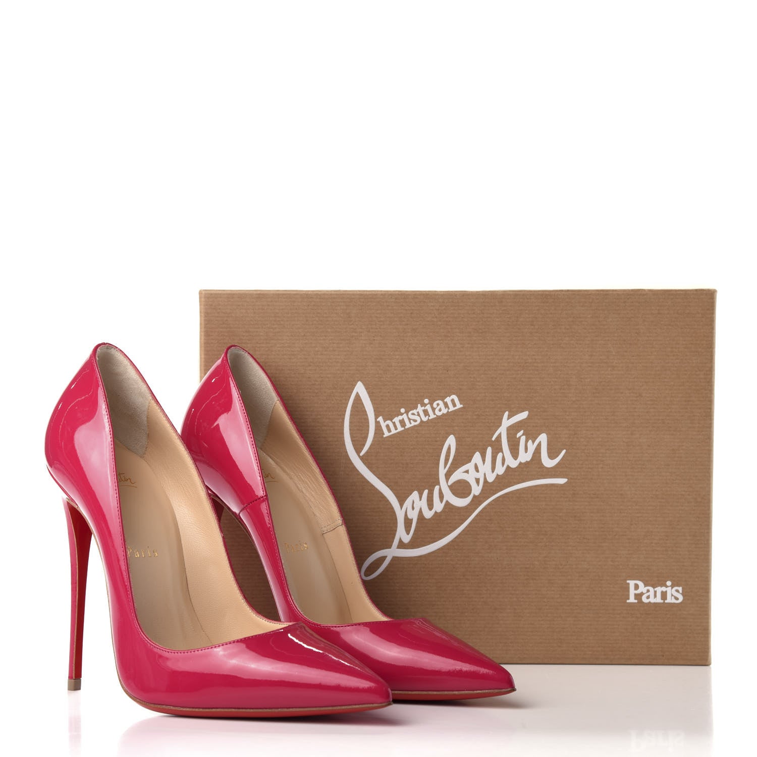 Christian Louboutin Patent So Kate 120 Pumps 39 Rosa 9 of 9