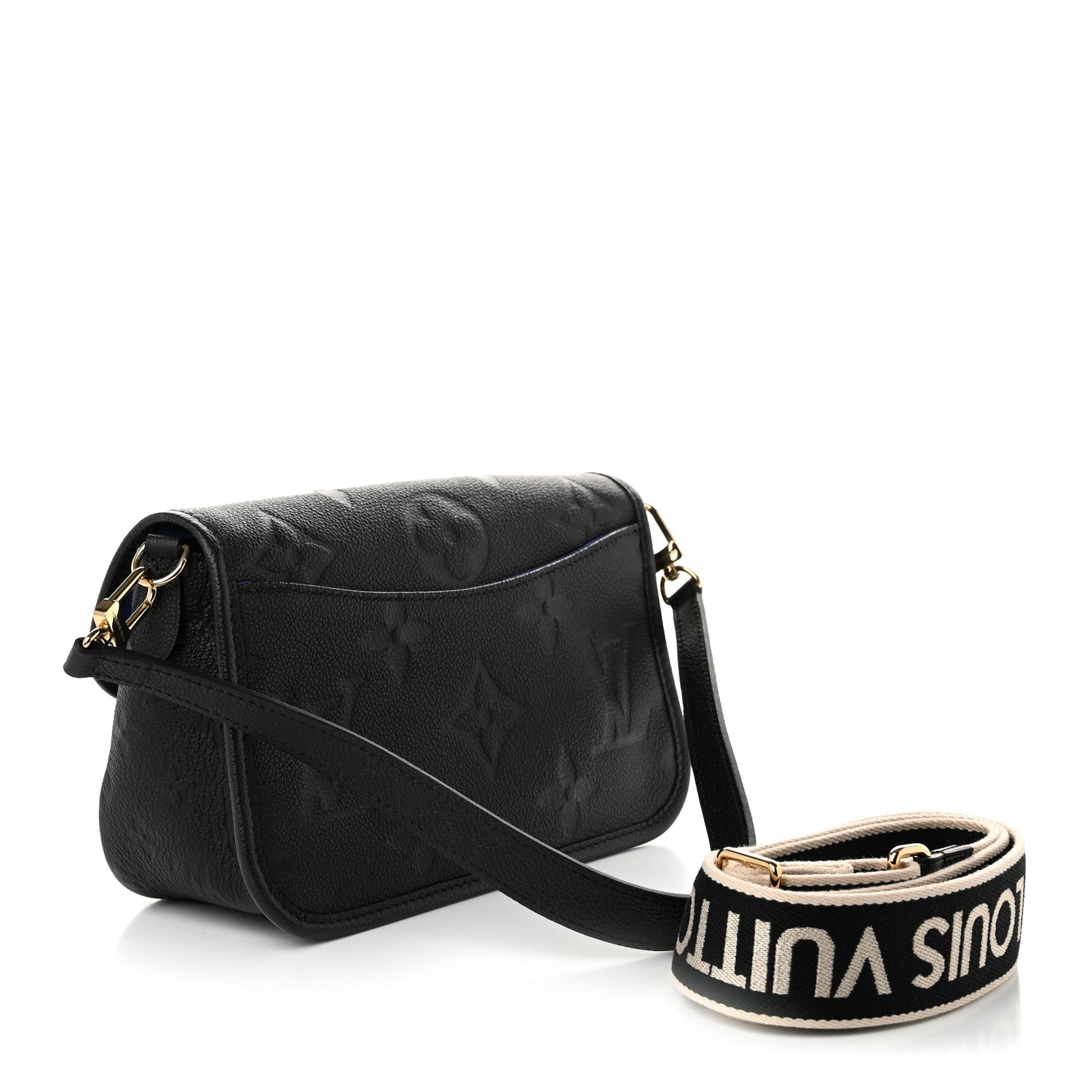 Louis Vuitton Empreinte Monogram Giant Diane Black 2 of 9