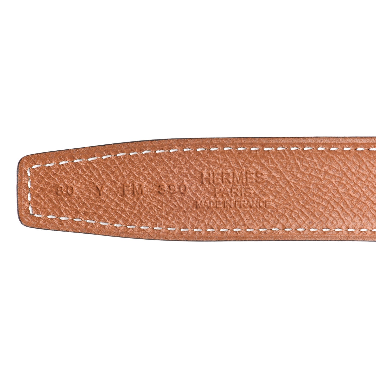 Swift Epsom 24mm Mini Constance H Belt 80 Black Gold
