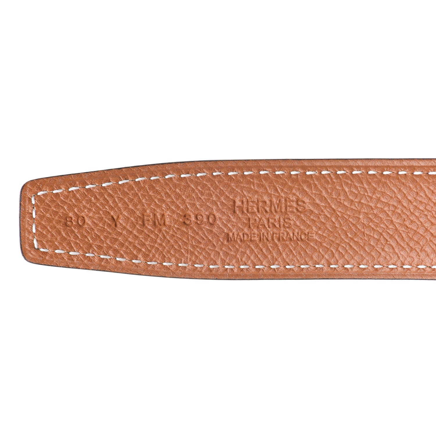 Hermes Swift Epsom 24mm Mini Constance H Belt 80 Black Gold 4 of 8