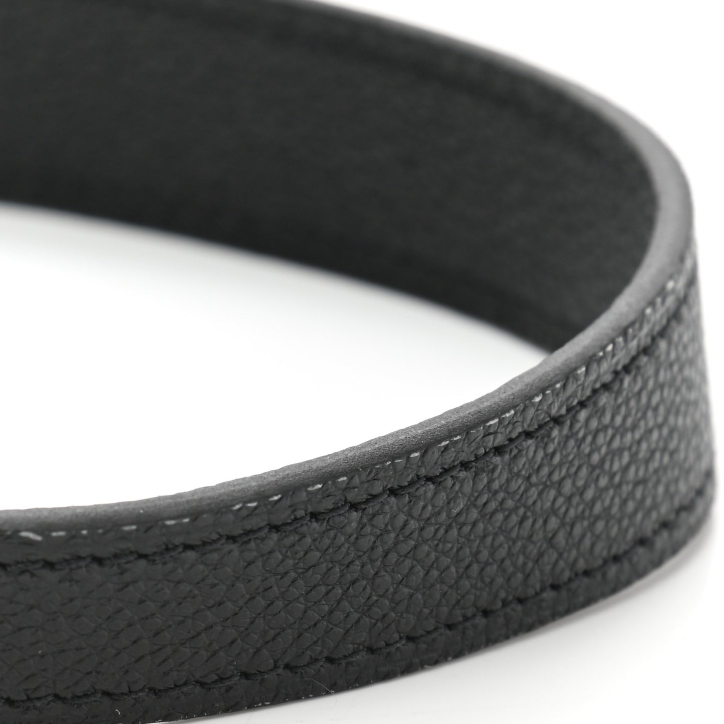 Calfskin Montaigne Shoulder Strap Black