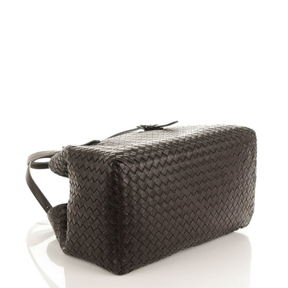 Bottega Veneta BOTTEGA VENETA Nappa Intrecciato Medium Seamless Tote Ebano 4 of 8