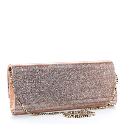 Jimmy Choo Acrylic Glitter Degrade Clutch Ballet Pink 2 of 4