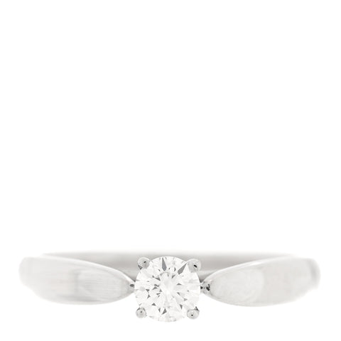 Platinum Diamond .19ct Harmony Solitaire Engagement Ring 47 4